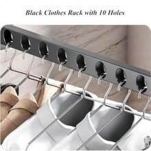 CYPNTendedero de Pared Tendedero Plegable para Ropa Estante de Ropa Retractil para Ahorro de Espacio con 20 Agujeros de Percha y Una Barra de 40 cm para Balcón Interior y ExteriorFashion