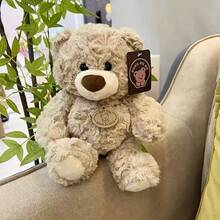 PlushFable 25cm/9.84in   Lovely Beige Brown Teddy Bear Plush Toys Stuffed Soft Animal Kawaii Dolls For Valentine Gift Birthday Gift Easter Gift,Teddy Bear,Teddy,Stuffed Animals,Premium Stuffed Animal,Sofa Decor Gift, Holiday,Small Teddy,Teddy Bear Plushie,Ternurines,Super Soft Stuffed Animal Beige Plush Toy Teddy Bear Teddies,Stuffed Animal,Toys,Plushie,Bear,Squishy - 棕色毛絨熊 - 查看 6
