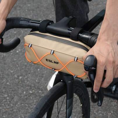1PC Multi Functional Bicycle Handle Bag Outdoor Riding Waterproof And Insulated Front Beam Handle Storage Bag Motorcycle Portable Equipment Storage Front End Bag