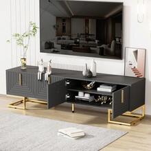 Television Stands & Entertainment Centers - Grey + Particle Board + 70-79 Inches - View 5