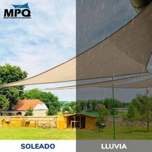 TendenciaMalla Triangle Shade Sand 1.5basex2x2 Raschel 90 VelariaCalidad premium - 1 - Ver 4