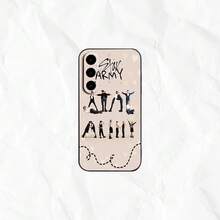 El grupo de moda Kpop diseñó fundas para teléfonos de varios modelos de  Galaxy, utilizando material TPU blanco para una mayor protección. - Colores mixtos - Ver 1