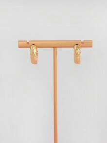 1 Pair Minimalist Elegant Business/Casual Earrings, Versatile Everyday Wear - Geometric Earrings - View 4