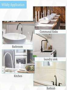 1 pieza Extensor de grifo portátil y multifuncional de ABS premium, compatible con ducha para mascotas/uso diario/temporada escolar/Año Nuevo/Día de la Madre/otoño e invierno, práctico - Multicolor - Ver 9