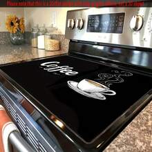 (¡Muy vendido!) 1 pieza Protector de estufa plano y cubierta antideslizante resistente al calor apta para cocina de inducción, estufa de vidrio y alfombrilla multiusos resistente a los arañazos, mejor opción para horno, lavadora, secadora y decoración de cocina. - Multicolor - Ver 3