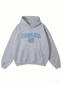 Vintage Sport Teams Collection Unisex Crewneck Black Hoodie, Graphic Team Collection Hoodie, Gift For  Fans-New Arrivals For Autumn/Winter: Unisex Relaxed-Fit Cotton-Blend Long-Sleeve Hooded Sweatshirt - 灰色6 - 查看 9