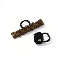 5 piezas de bandas elásticas para el cabello de alta elasticidad, lazos de cabello de terciopelo premium para coleta, accesorios para el cabello sin daños, accesorios para la cabeza