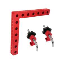 3 件套木工直角夹具，铝合金直角定位尺，直角夹钳组合工具，140mm 90°定位块，高度尺木工工具，精密角度固定工具，用于橱柜制作、家具组装和 DIY 木工项目 - 彩色 - 查看 13