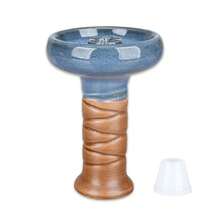 1pc Handmade Pointed Hookah Bowl, Made Of Original Clay Glaze, Practical Hookah Accessory, Easy To Smoke, Smooth Inhalation, Large Capacity Design For Better Hookah Experience. - one-size - View 9