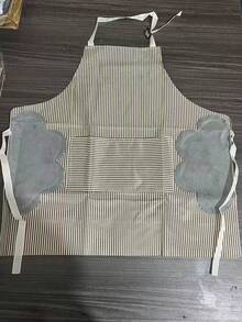 1pc Waterproof Aprons For Women With Pockets,Waterproof Kitchen Aprons Suitable For Cooking Baking Men Women - Multicolor - View 9