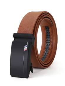 Men's Belt, Casual Minimalist Design Belt For Jeans, Pants, Work And Business, Classic Casual Leather Belt, Gift For Dad And Husband, Suitable For Formal And Casual Occasions, Thanksgiving, Christmas, Father's Day - C087 - View 14