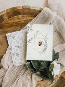 10pcs Customized Wedding Invitations, Personalized Wedding Cards, Elegant Wedding Invitation Cards, Wedding Greeting Cards, Wedding Invitations, Customized Wedding Invitations, Personalized Custom Wedding Invitations, Customized Photo Wedding Cards/Invitations, Wedding Celebration Cards, Simple Wedding Announcement Cards, Customize Your Content - Upload Your Photos & Text, Personalized Wedding Cards, Marriage Congratulations Cards | Wedding Souvenirs, Personalized Newlywed Bride And Groom Wedding Cards - Multicolor - View 6