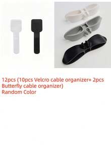 Cable Management Box, Multifunctional Desktop Cable Organizer, Reusable Cable Clips, Ideal For Electricians, Computers, Back To School Essential