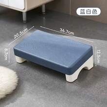 Under Desk Foot Rest, Adjustable Footrest Pedal For Office, Kids, Leg Raise Foot Stool - Multicolor - View 4