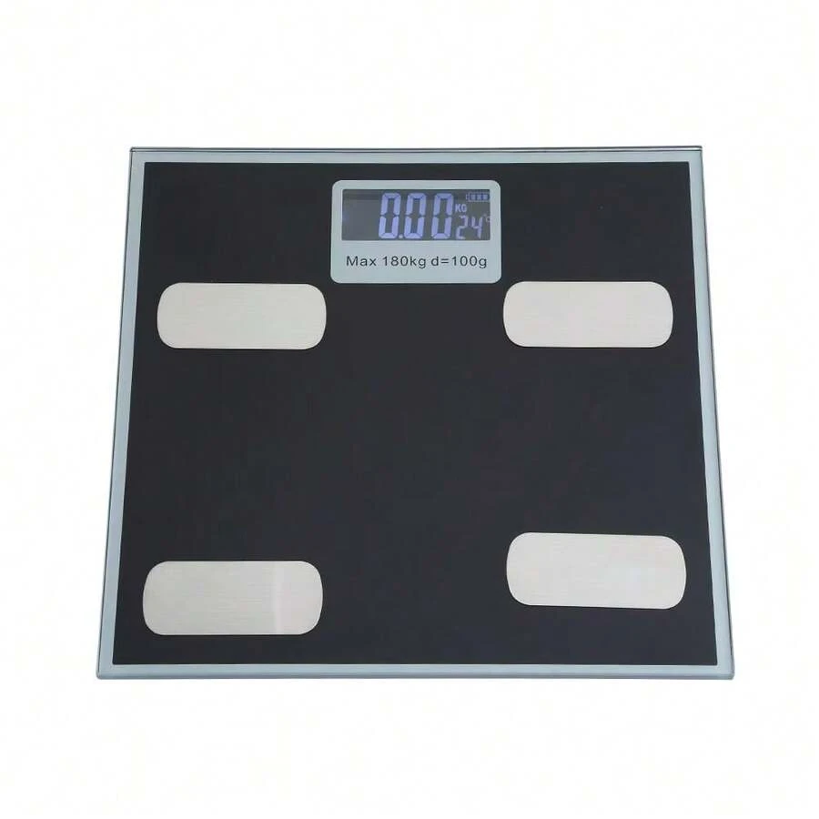 Scale For Body Weight - Black (horizontal Stripes) - View 1