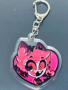 Porte-clés acrylique d'anime, figurine de dessin animé mignonne, jouet de collection, pendentif de sac, en stock - Multicolore - Voir 33