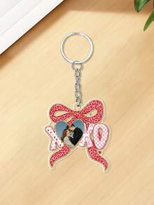 定制“我爱我的女朋友”脸部钥匙扣，可定制照片和文字，情人节礼物，女友照片钥匙扣，女友照片亚克力钥匙扣，送给男友的礼物，情侣照片肖像钥匙扣，“我爱我的女朋友”钥匙扣，情人节送给男友的礼物，照片钥匙扣，情侣钥匙扣，情人节送给他的礼物，情侣钥匙扣礼物 - 彩色 - 查看 32