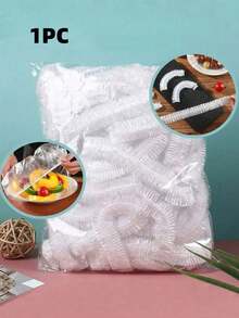 200 Pcs Disposable Food Cling Film Cover Shower Head Cover Multi-Purpose Disposable Shrink Bag Disposable Shoe Cover Thickened Kitchen Cling Film Household Refrigerator Refrigerated Food Preservation Cover Elastic Telescopic Cover - Multicolor - View 14