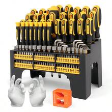 AMARTISAN 131pcs Magnetic Screwdriver Set With Plastic Ranking, Includes Precision Screwdriver And Pick & Hook, Ratchet Driver And Hex Key, DIY Tools For Men Tools Gift - 131-piece - View 10