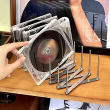 1pc CD Display Rack, Can Hold 7 Discs. Suitable For Disc Storage And Use, Great For Home Or Store - Multicolor - View 3