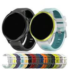 22mm Silicone Replacement Sports Wristban,Suitable For Garmin Vivoactive 4,Venu 2/3,Forerunner 745/965/955/945/935/265/255/570,For Watch 5 46Mm GT6/GT6Pro/GT5/GT5Pro GT4/GT3/GT2,Watch 4Pro/3Pro/3,For Amazfit GTR 4/3 Pro/3/2E/Bip 5,For Watch S4/3/2/1,Ideal Gift, Men's Watch,Smartwatch Band. - 22mm - View 2