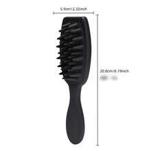 1pc Silicone Scalp Massage Brush, Long Handle Hair Cleaning Brush, Promotes Hair Growth And Removes Dandruff, Home Hair Styling Tool, Hair Accessory ,Hair Tool - Multicolor - View 9
