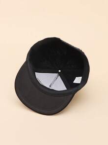 1顶绣有美国国旗的儿童嘻哈帽，4-10岁男孩女孩平沿帽 - 1PC - 查看 7