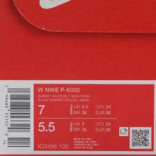 Women's W NIKE P-6000 Casual Sports Shoes, Low-Top IO3496-100 - Pink - View 6