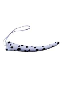 3件套达尔马提亚犬头饰套装，包括头箍、项链和尾巴装饰，适合男女参加节日派对、角色扮演和化装舞会。 - 彩色 - 查看 6