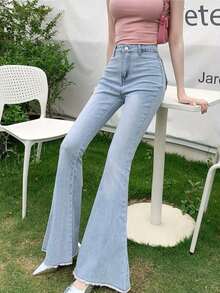 Women Jeans - Blue - View 8