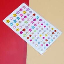 亚克力钻石心形星星贴纸，儿童DIY派对，相册，手机，杯子，水晶钻石贴纸 - 彩色 - 查看 14