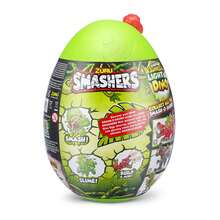 ZURU Smashers 迷你侏罗纪发光恐龙蛋收藏蛋，火山史莱姆，化石玩具，恐龙玩具，霸王龙玩具，适合男孩和儿童（款式随机） - 彩色 - 查看 11