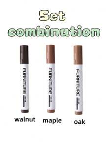 Low Odor Furniture Repair Paint Markers, Suitable For Wood And Metal, Multi-Color Scratch Repair Kit, Meets Your Different Needs, Can Repair Scratches On Cabinets, Doors, Sofas, Tables And Chairs, Wooden Cabinets, Floors, Car Interiors, Bags, Quick-Drying. - Combo Set Of 3pcs - View 15
