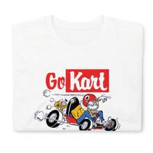 CAMISETA DE KARTING RAT ROD DE LOS AÑOS 60 ¡DIVERSIÓN DE CARRERAS!¡C@@L!! - Negro - Ver 5