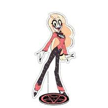 1 Piece  Acrylic Standee - Charlie Morningstar Vaggie Alastor Adam Angel Figurine, Suitable For Daily Decoration, Valentine's Day Gift, Holiday Gift, School Use, Gift For Lover, Friends & Classmates, Fashionable Elegant Cute Unique - 18 - Xem 6