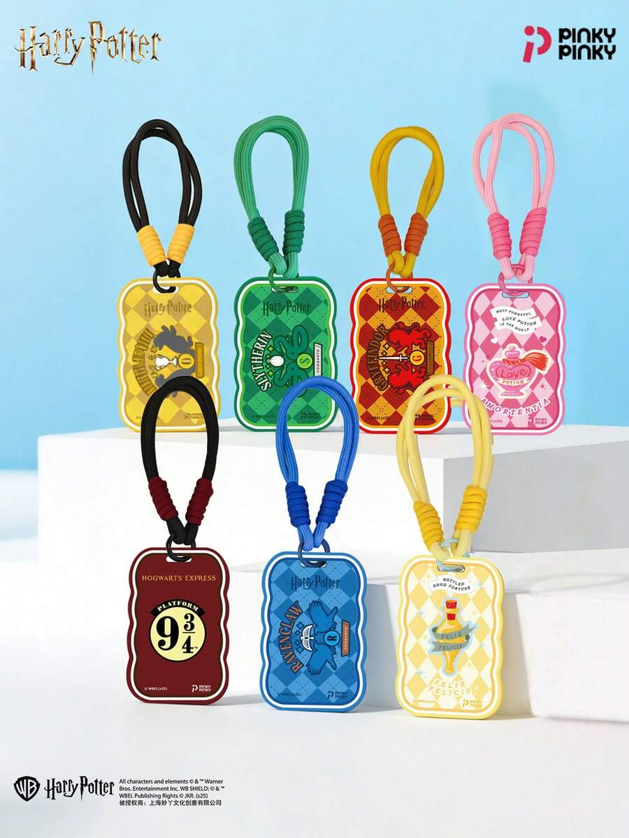 Harry Potter Girl's Cardholder Case, Student ID/Meal Card Protective Cover, Hogwarts School Style Bag Charm & Storage Card Wallet For Commute Outing Party Christmas Halloween Birthday Gift For Women & White-Collar Workers - Multicolor - View 1