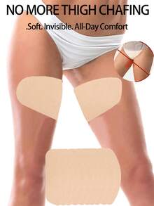 2/4/8/16pcs Disposable Non-Woven Thigh Chafing Guards, Suitable For Plus Size. These Soft And Breathable Thigh Chafe Guards Effectively Prevent Thigh Friction And Protect The Skin. - Multicolor - View 1
