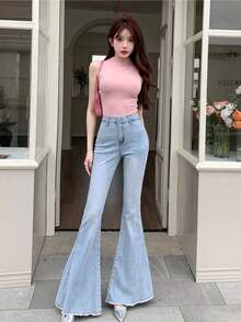 Women Jeans - Blue - View 5