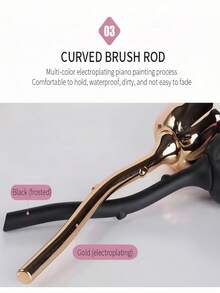 Flower Nail Art Brush, Rose Nail Art Brush, Nail Art Accessories Tool, Dust Cleaning Brush