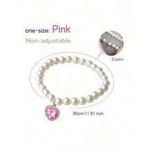 1pc Cute Cat Beaded Necklace – Rhinestone-Studded Pet Collar For Cats & Small Dogs, Fashion Kitten Choker For Photo Shoots, Durable Bite-Resistant Kitten Accessory, Sparkly Decorative Jewelry For Pets, Party Costume Gift For Girls - Hồng - Xem 4