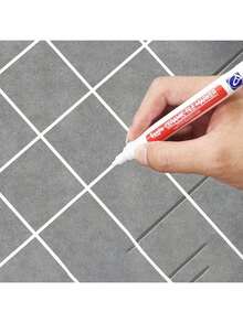 瓷砖填缝笔，适用于厨房/浴室墙地砖的着色和裂缝修补，防水防霉 - 彩色 - 查看 10