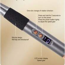 Nail Polish Remover And Nail File, Rechargeable Nail Care Tool, Nail Buffer, Compact Portable Nail Polisher Set, USB Rechargeable - 6 Replaceable Heads, Portable Nail Buffer And Pedicure Tool, Christmas Gift For Friends Or Family - Multicolor - View 8