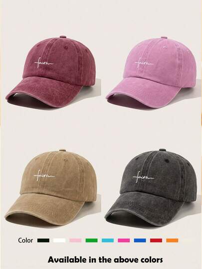 1pc Unisex Retro Distressed Printed Baseball Cap, Suitable For Daily Wear, Skiing, Hiking, Vacation, Fishing, Sun Protection