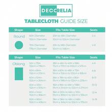 Faux Linen Small Rectangle Tablecloth For Kitchen Dining Room,Outdoor Coffee Wrinkle-Free Washable Table Cloth Covers For Wedding, Picnics, Party(Oblong, 60 X 84 Inch (6-8 Seats), Turquoise),Turquoise84inchx60inchRectangular - Turquoise84inchx60inchRectangular - View 8