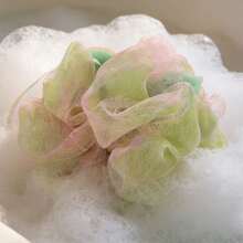 Koliful Bath Sponge, Unisex, 50g, Soft And Fluffy, Can Be Used For Body Scrubbing, Exfoliation, Cleansing And Soothing Skin. - Multicolor - View 4