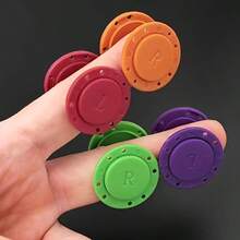 1pair/2pairs/3pairs Magnetic Buttons For Sweaters, Cardigans, Anti-Exposure Buttons, Versatile Round Magnetic Closure Buttons - Multicolor - View 6
