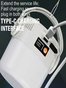 2pcs/Set Mini Rechargeable Solar LED Camping Lights, IPX4 Waterproof & Shockproof, Dual Lighting Modes, Freestanding & Hanging, Essential For Outdoor Camping, Car Repair And Power Outage Emergency