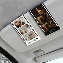 Kẹp gắn tấm che nắng ô tô in ảnh theo yêu cầu, quà tặng cá nhân hóa cho người yêu nhân dịp kỷ niệm, quà tặng cho người lái xe, khung ảnh ô tô, quà tặng ngày Valentine cho người yêu, quà tặng cho các cặp đôi, trang trí nhà cửa phòng khách. - Kẹp che nắng cho phim C-Film - Xem 1