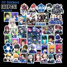40pcs Anime Sticker Collection - My Hero, Solo Leveling, Toilet-Bound Hanako-Kun, Blue Lock, Haikyuu, HUNTER, DIY Personalized Anime Merchandise Gift For Friends Birthday, Decorative Stickers, Collectible, Valentine's Day Gift - Multicolor - View 7