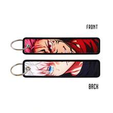 1pc Anime Gojo, Geto, Mgeumi, Yuji, Sukuna, Toge Cartoon Keychain Pendant, Fabric Keyring, Office ID Badge Holder, Phone Charm, Car Key Chain, Backpack Decoration, Gift For Students, Holidays - Multicolor - View 22